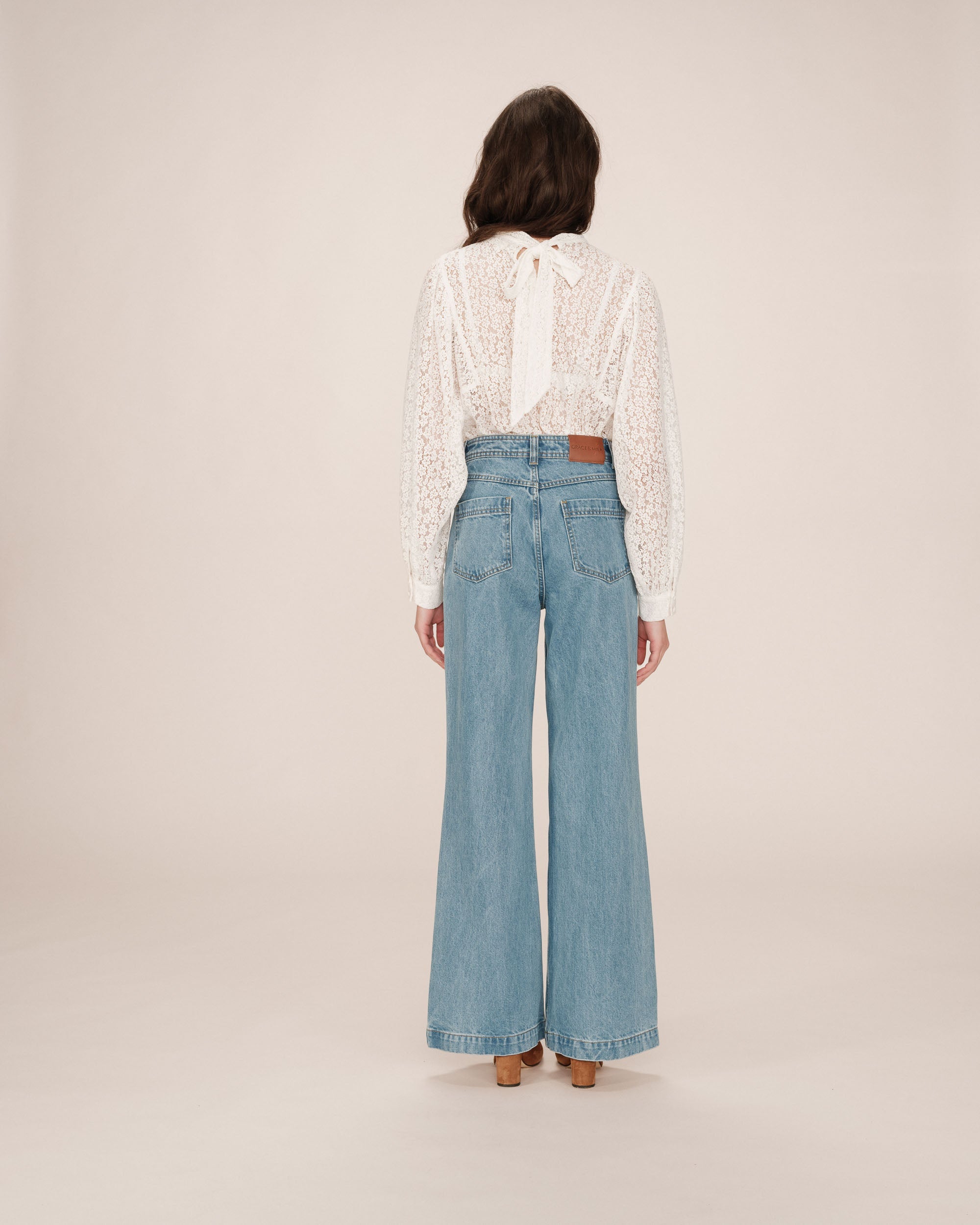 Jean Evase Light Blue Jacob