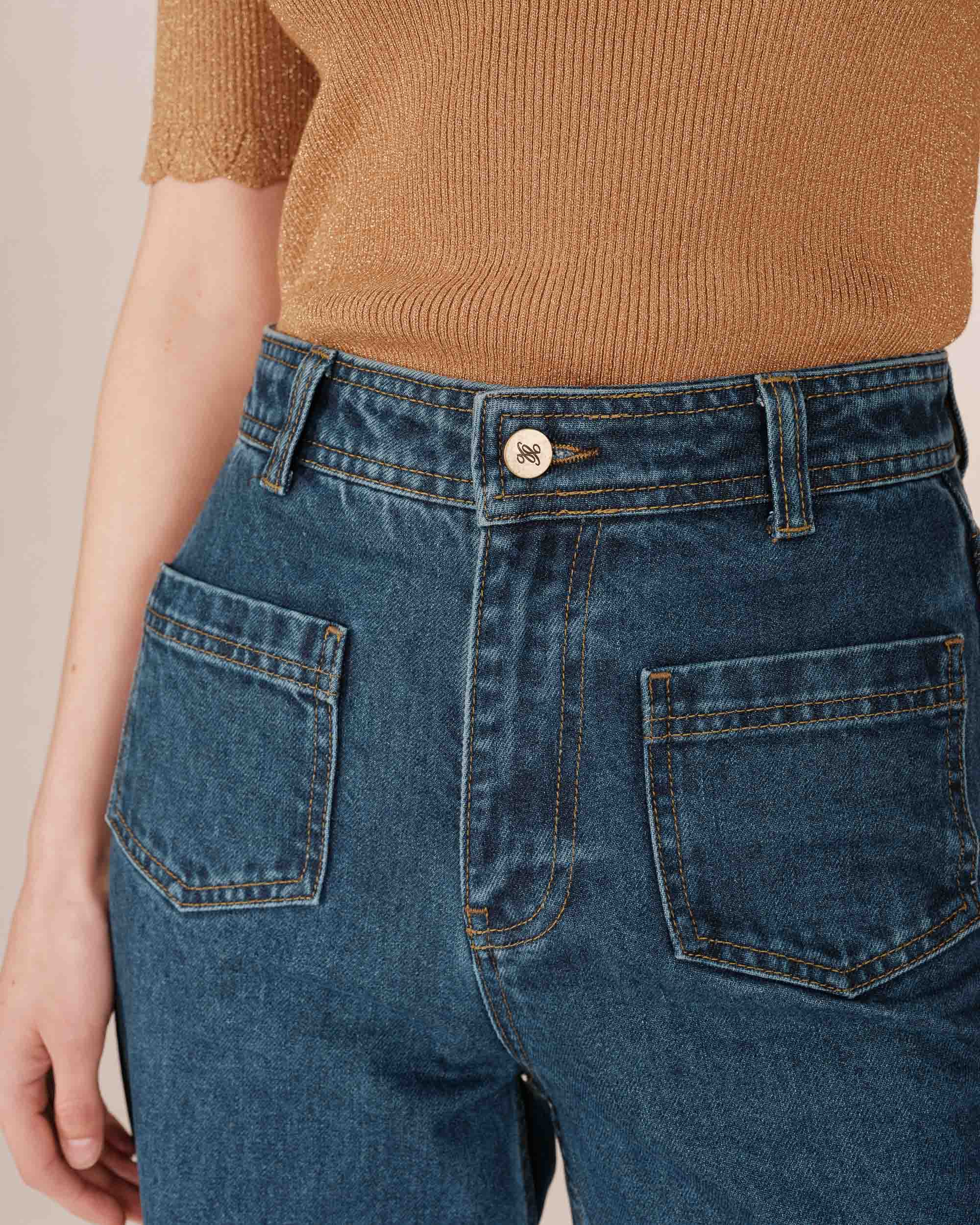 Jean Evase Medium Blue Jacob
