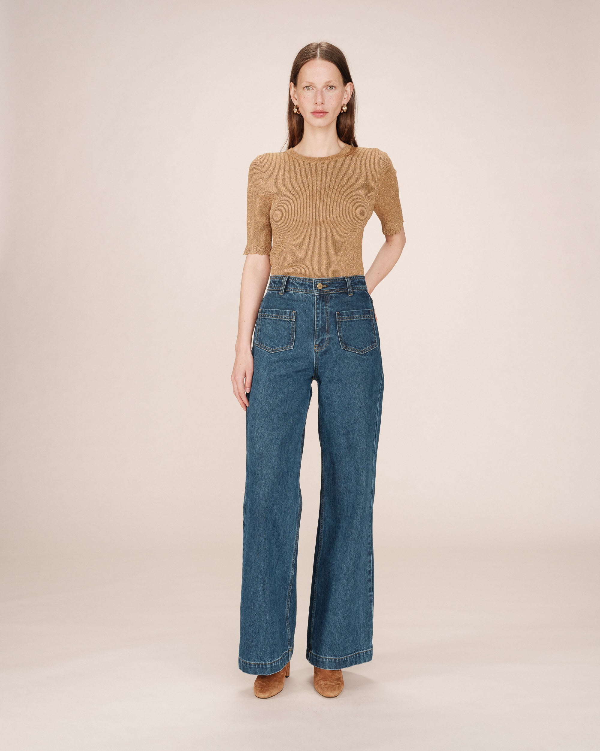 Jean Evase Medium Blue Jacob