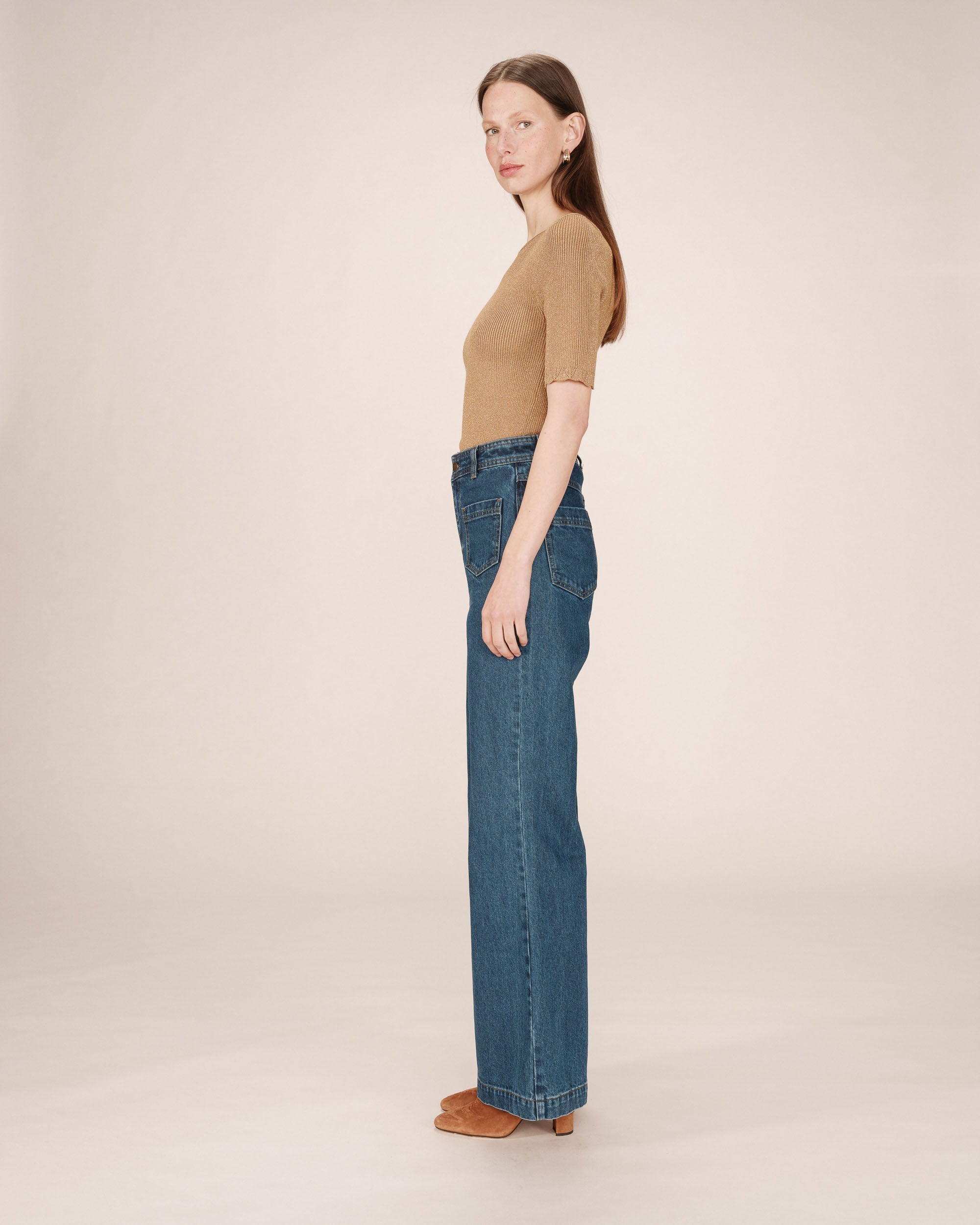 Jean Evase Medium Blue Jacob