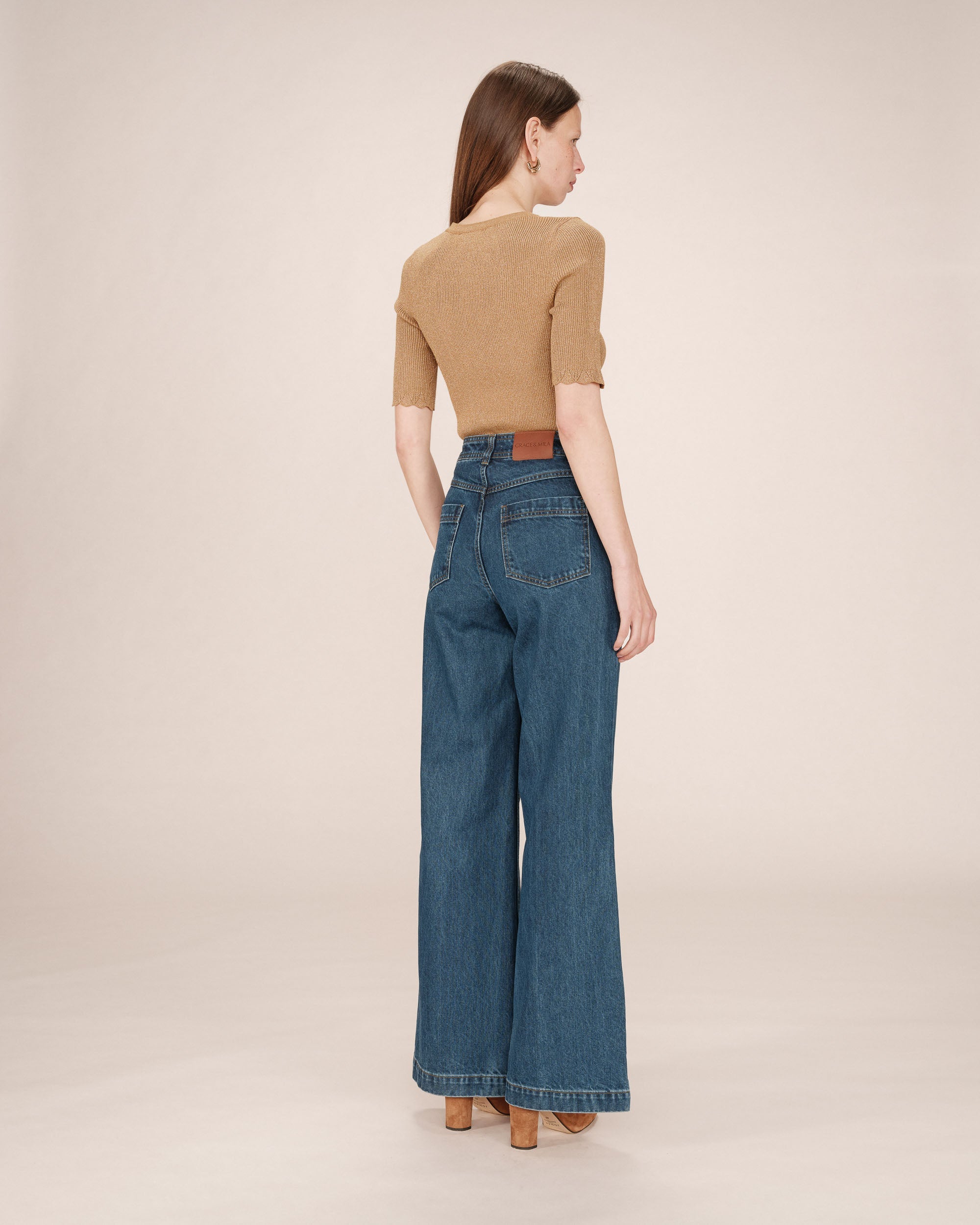 Jean Evase Medium Blue Jacob