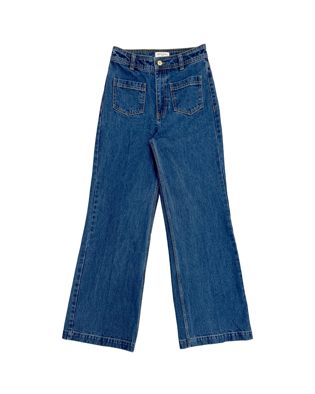 Jean Evase Medium Blue Jacob