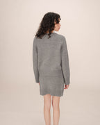 Jupe Ajustée Gris Shae