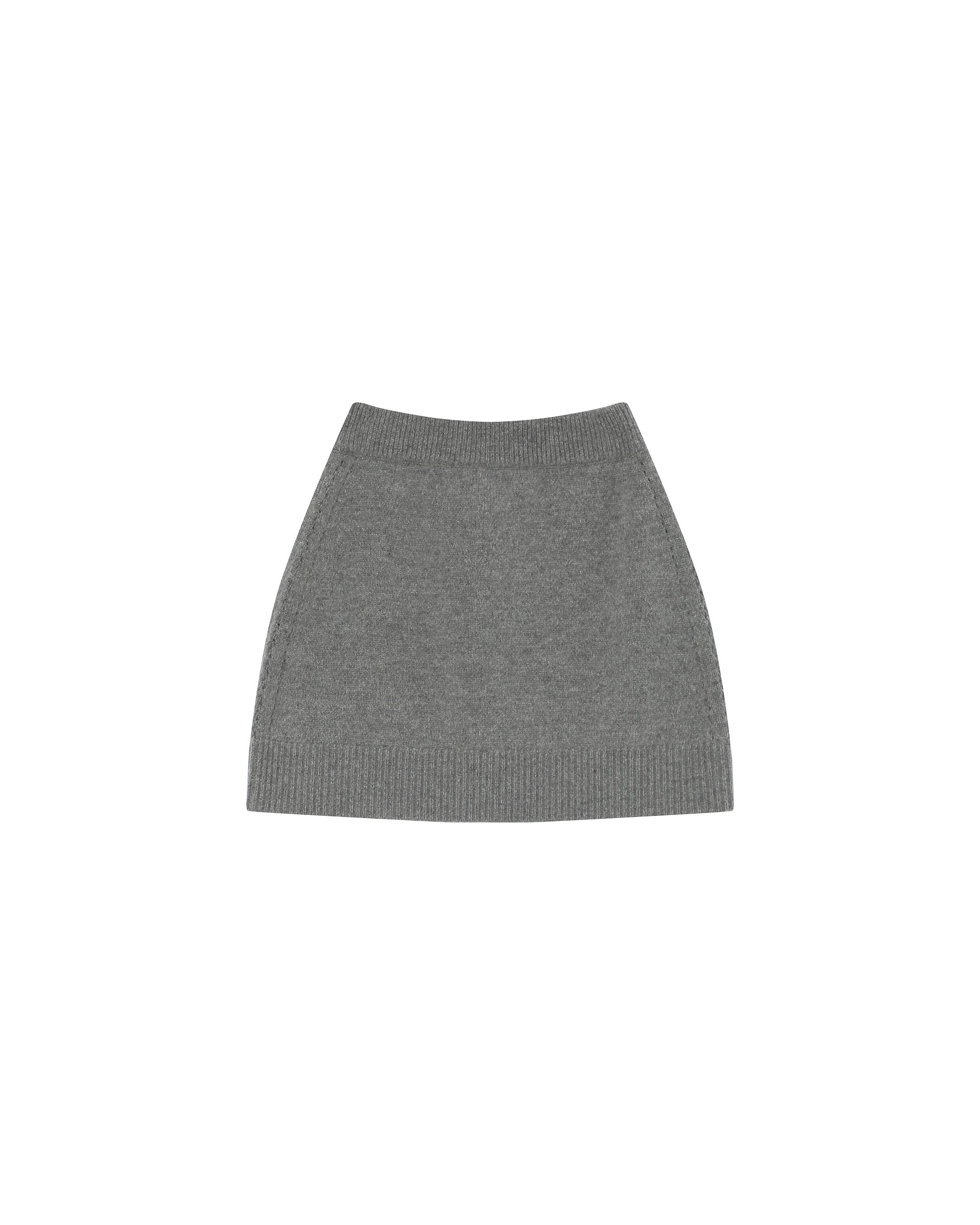Jupe Ajustée Gris Shae