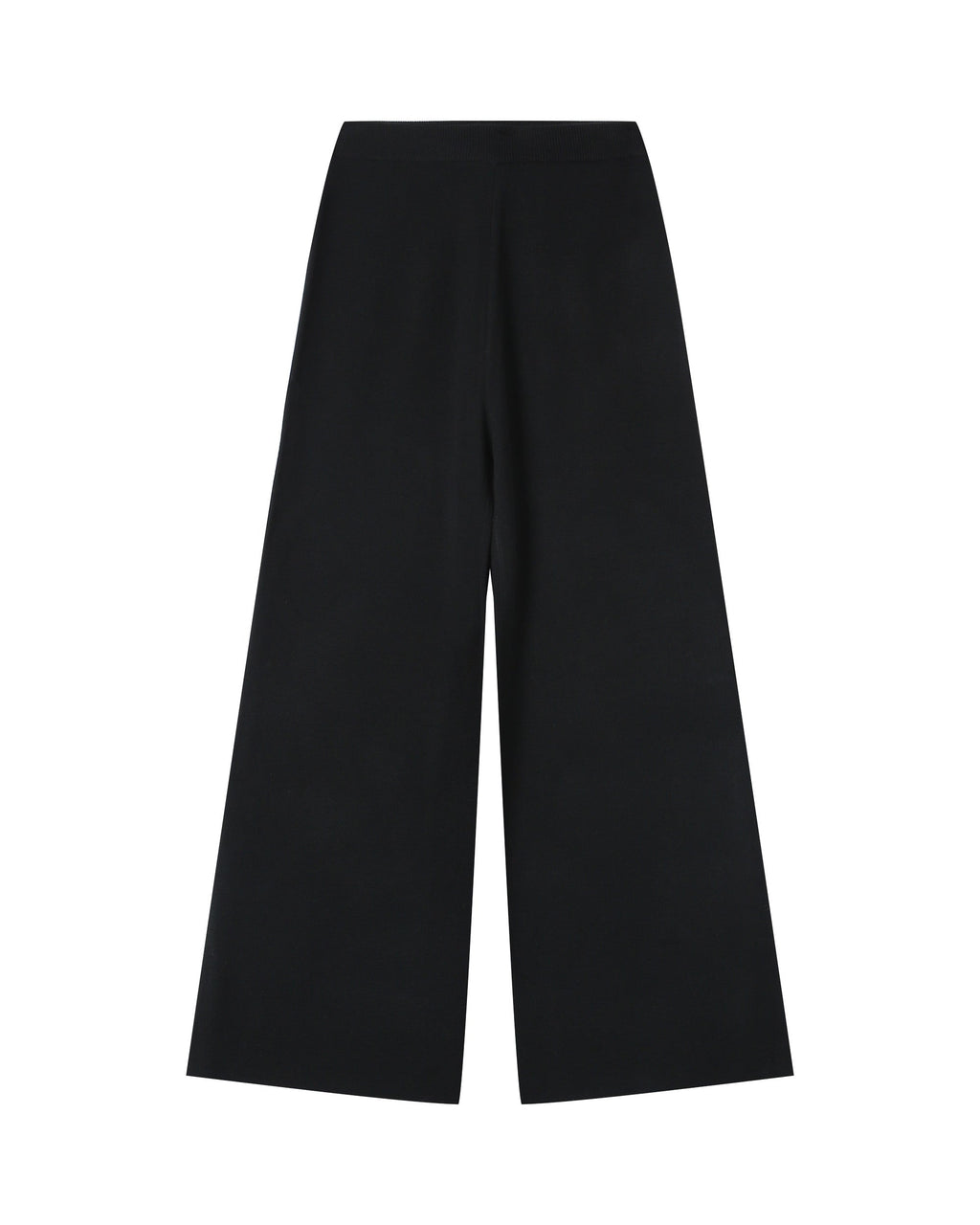 Black Knit Trousers Sao