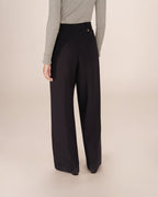 Pantalon Tailleur Marine Septime