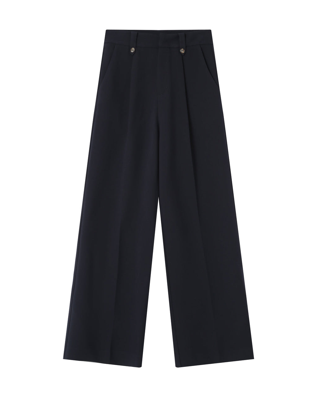 Pantalon Tailleur Marine Septime