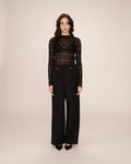 Tailored Trousers Black Septime