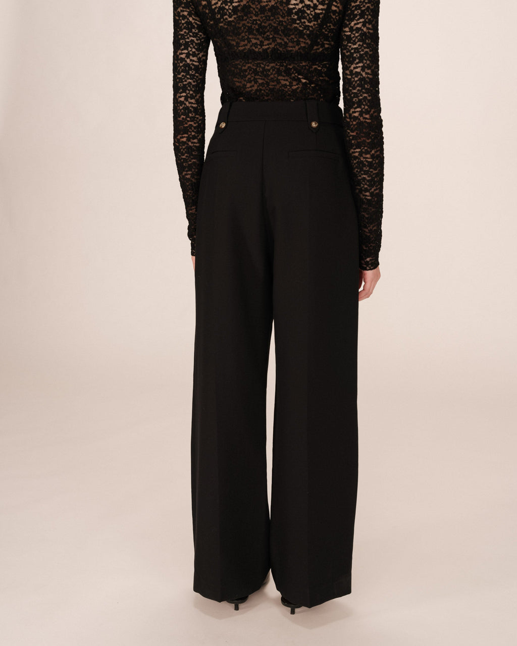 Tailored Trousers Black Septime