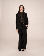 Tailored Trousers Black Septime