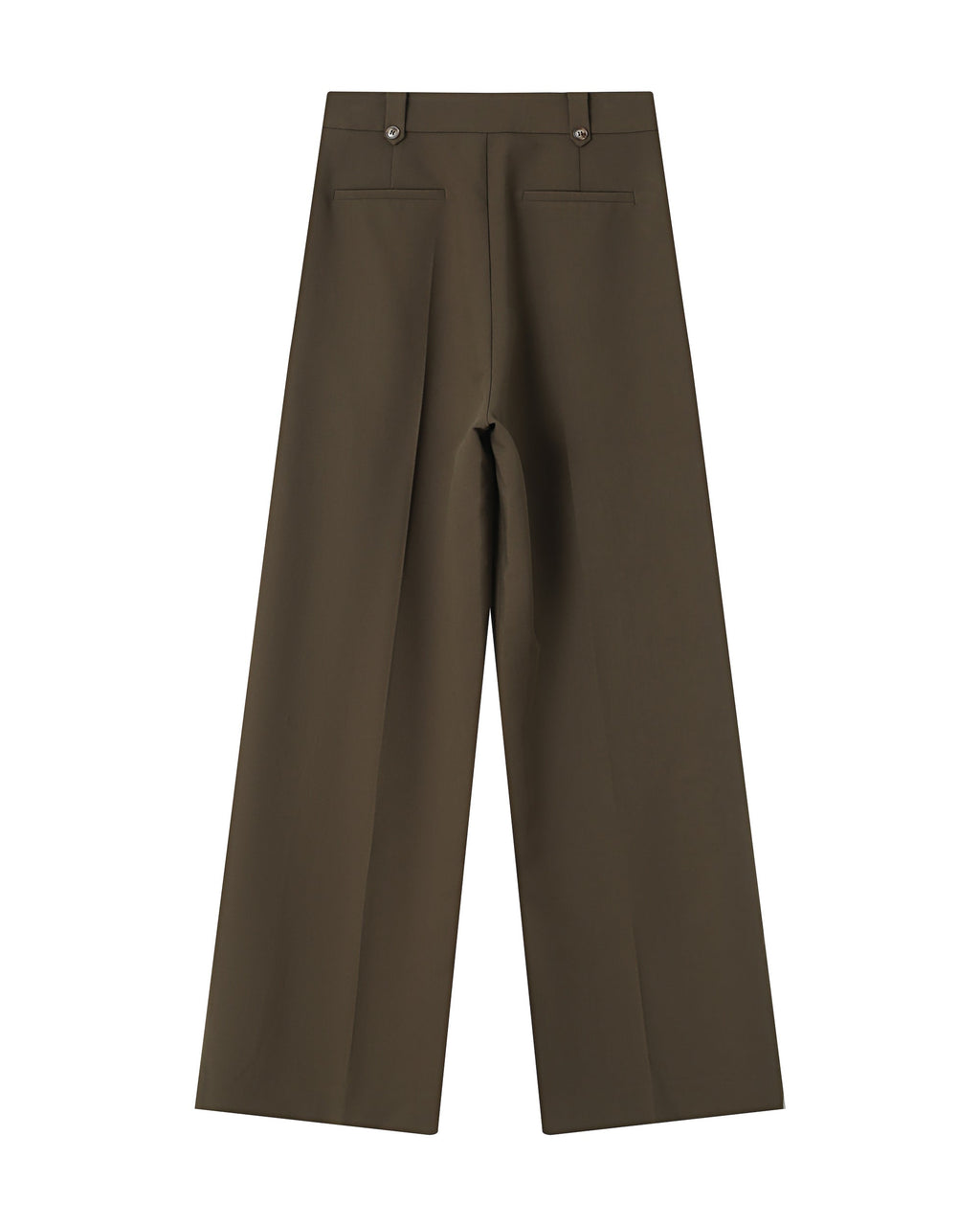 Pantalon Tailleur Vert Foret Septime