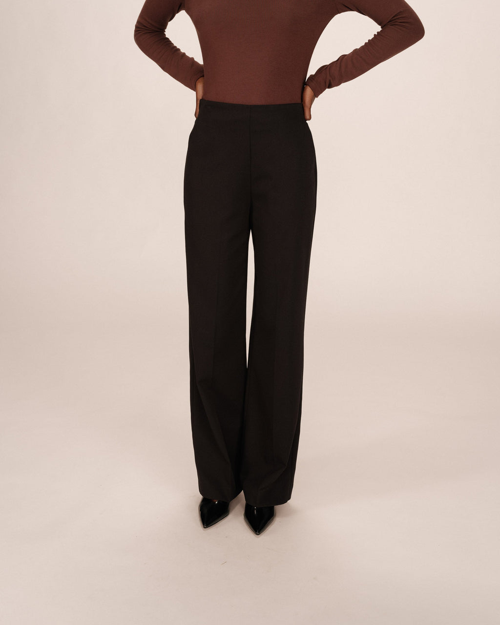 Black Tailored Trousers Stewart