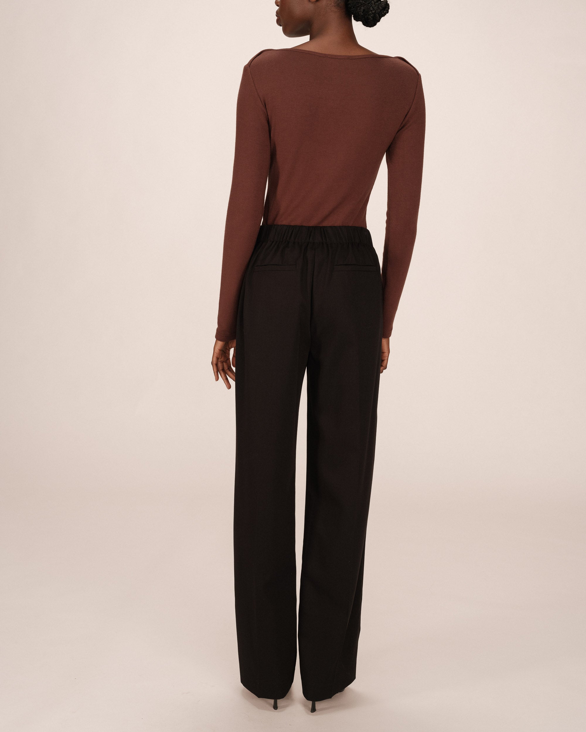 Black Tailored Trousers Stewart