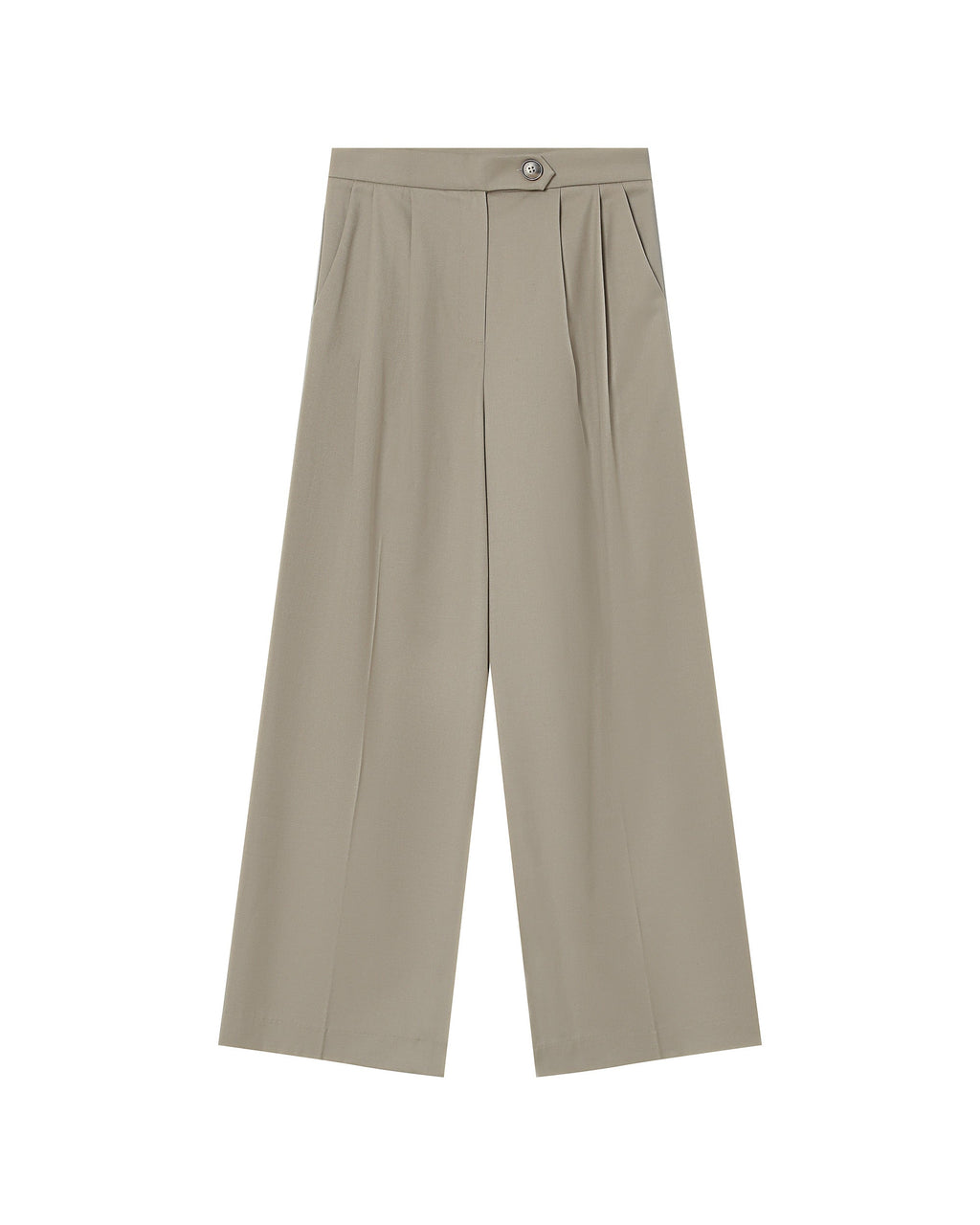 Pantalon Tailleur Greige Strokes