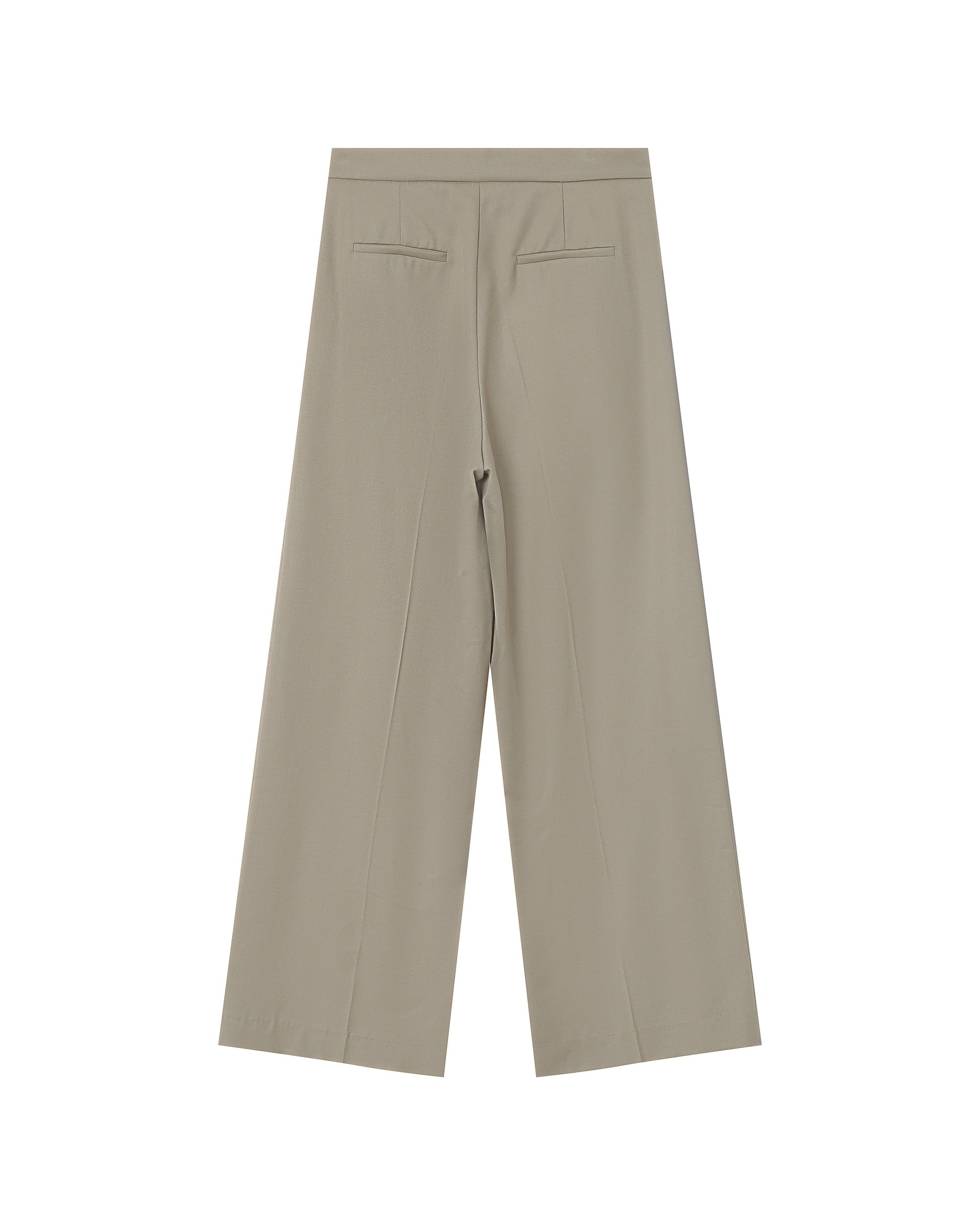 Pantalon Tailleur Greige Strokes