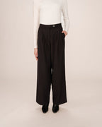 Pantalon Tailleur Noir Strokes