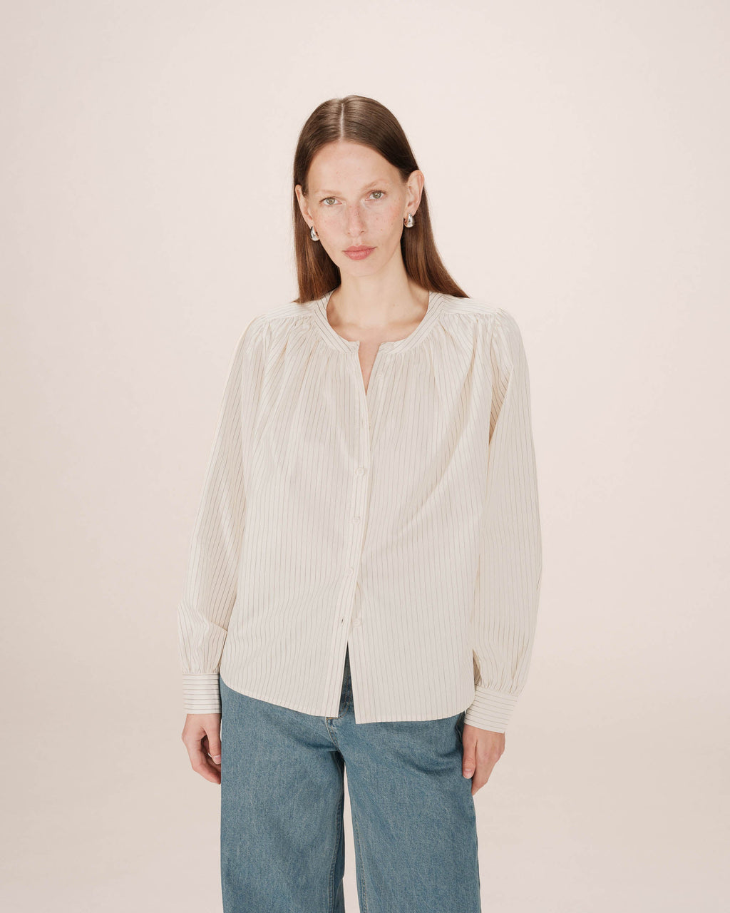 Striped Shirt Ecru Sissi