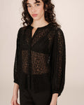 Black Blouse Sophia