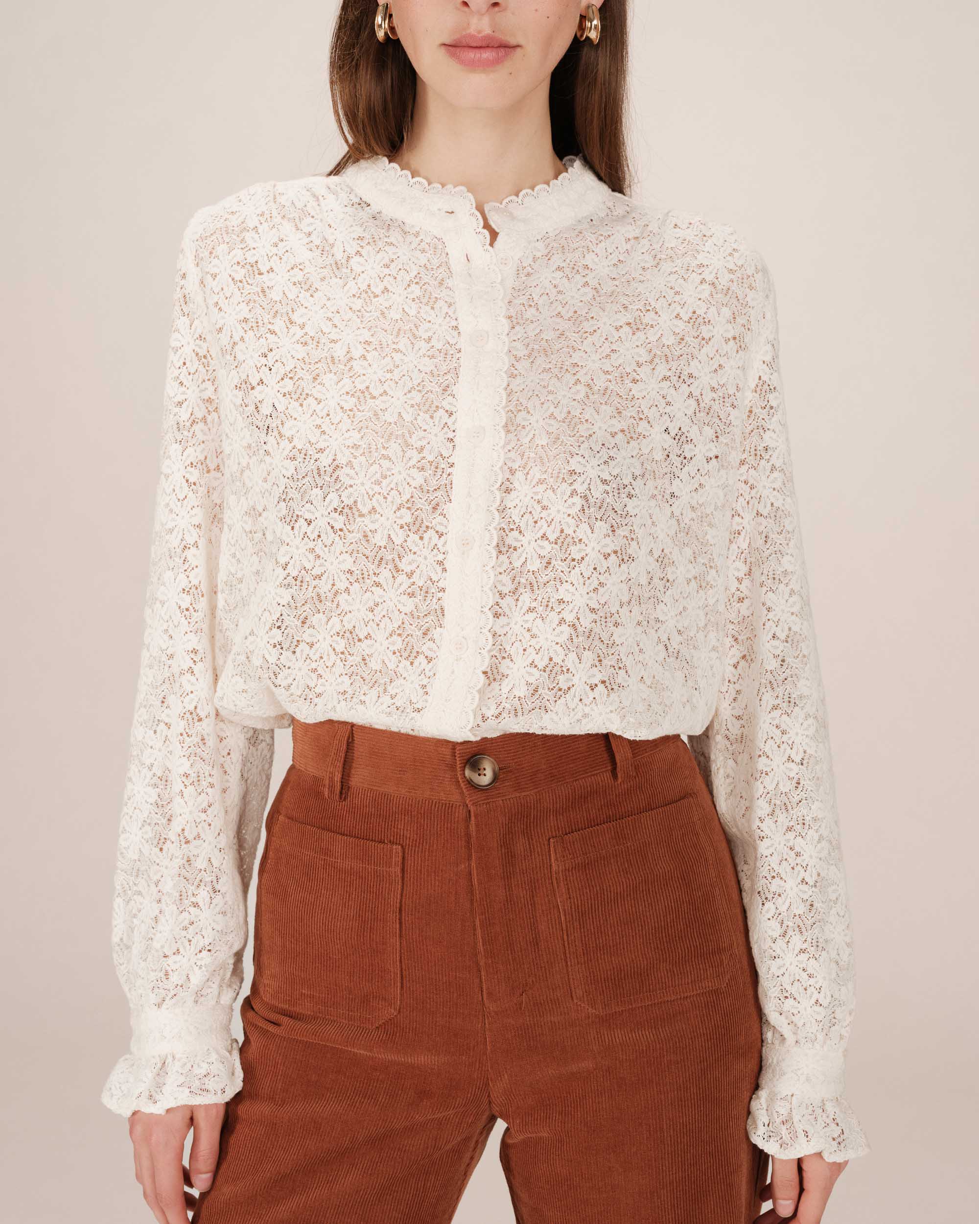 Blouse Ecru Swing