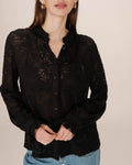 Blouse Noir Swing
