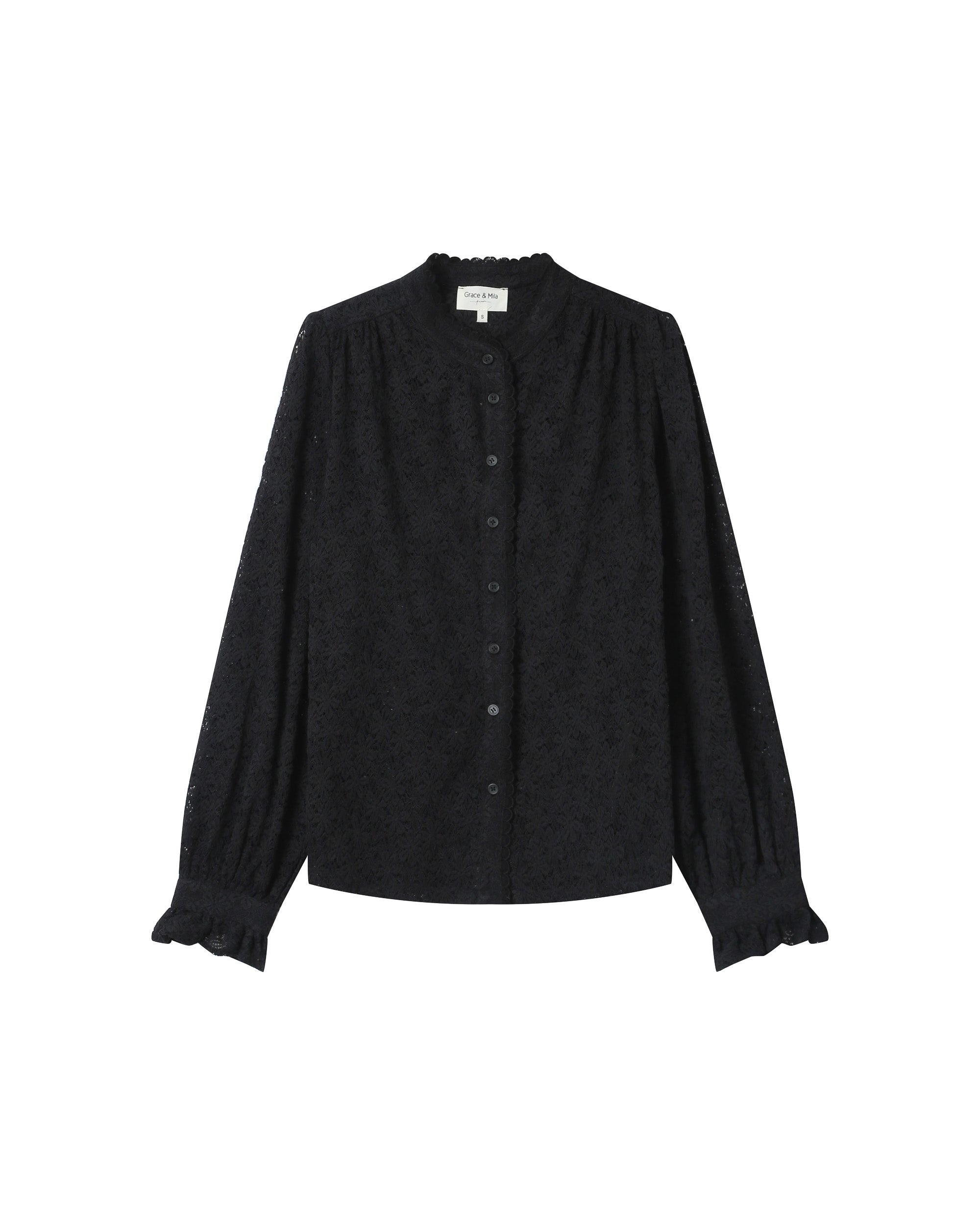 Blouse Noir Swing