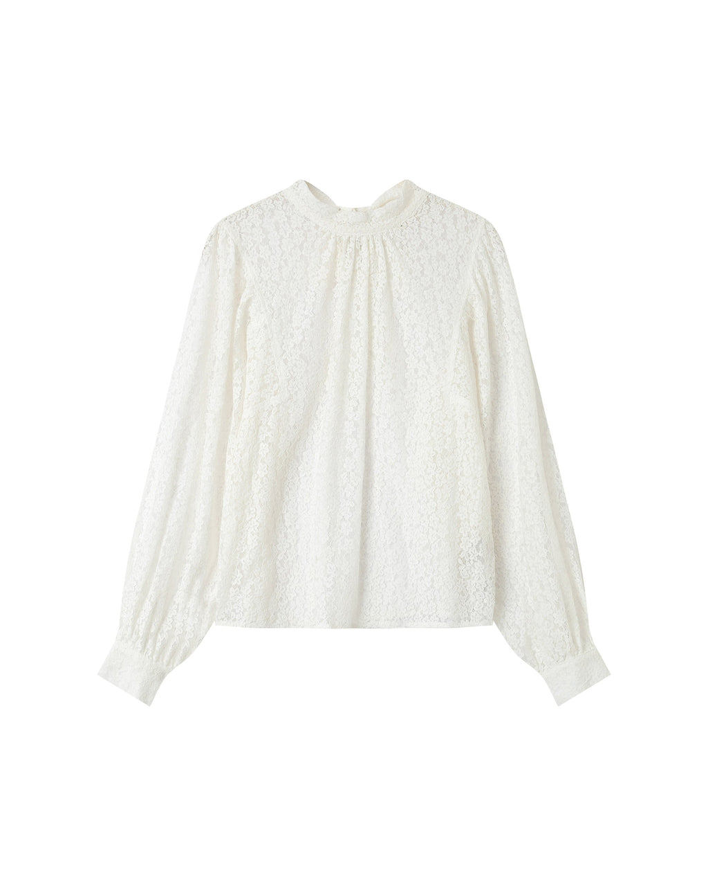 Blouse Col Lavallière Ivoire Sicilia