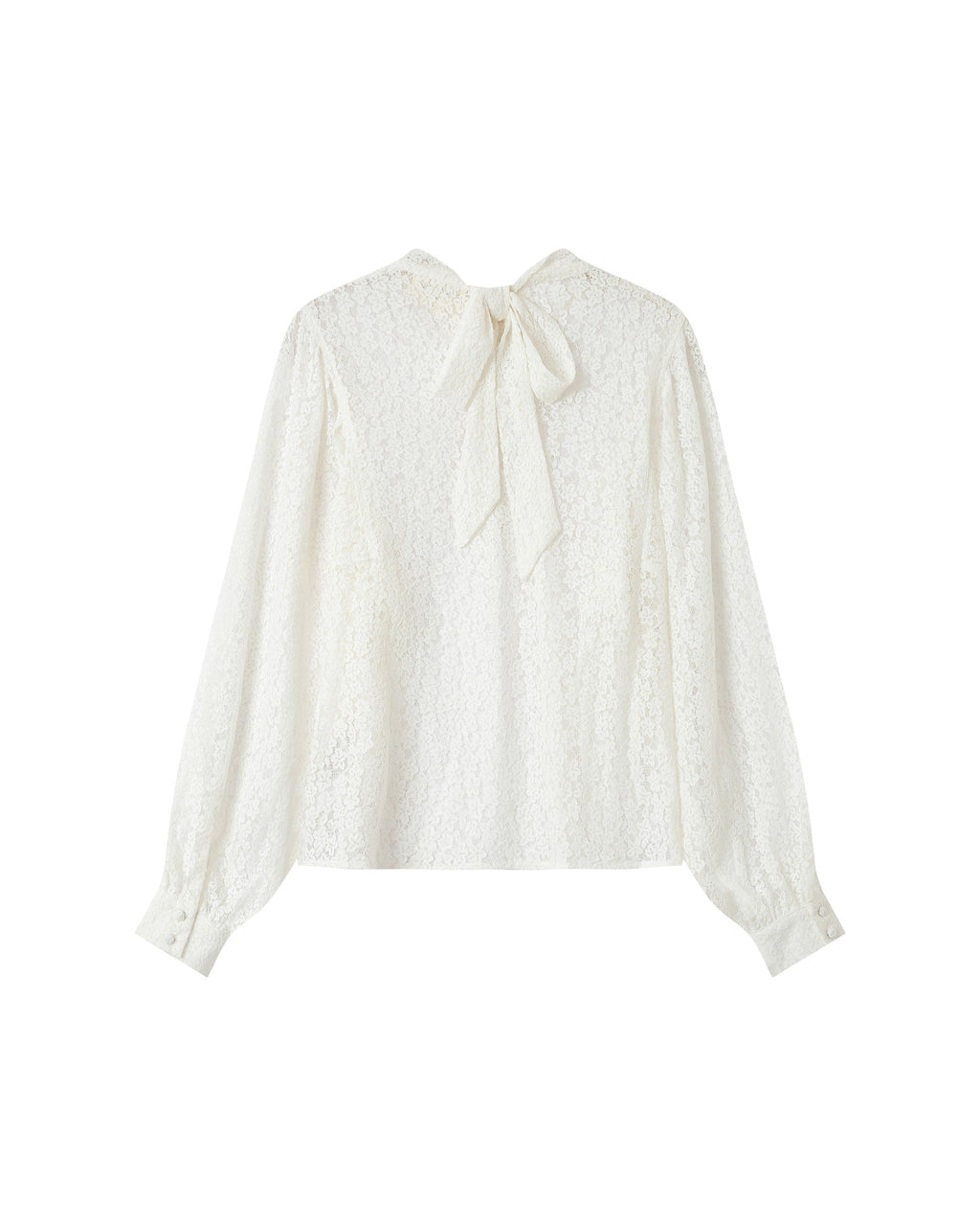 Blouse Col Lavallière Ivoire Sicilia