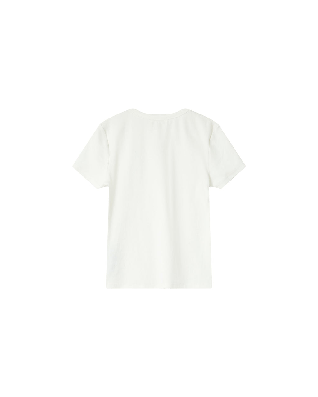 T-Shirt Col Rond Ivoire Sure