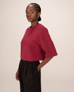 Bordeaux Crop Top Star