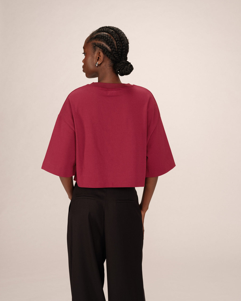 Bordeaux Crop Top Star