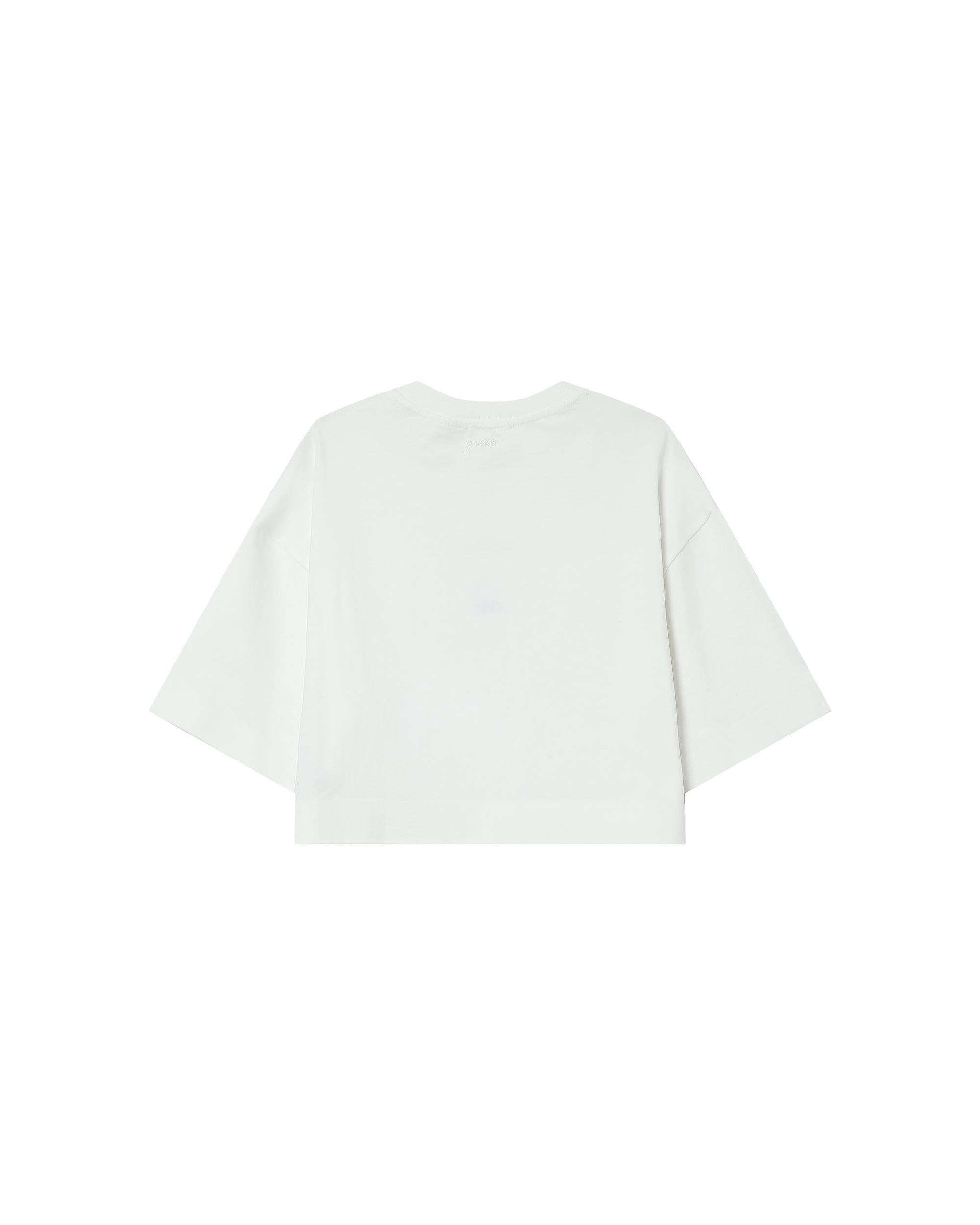 Ivory Crop Top Star