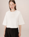 Ivory Crop Top Star