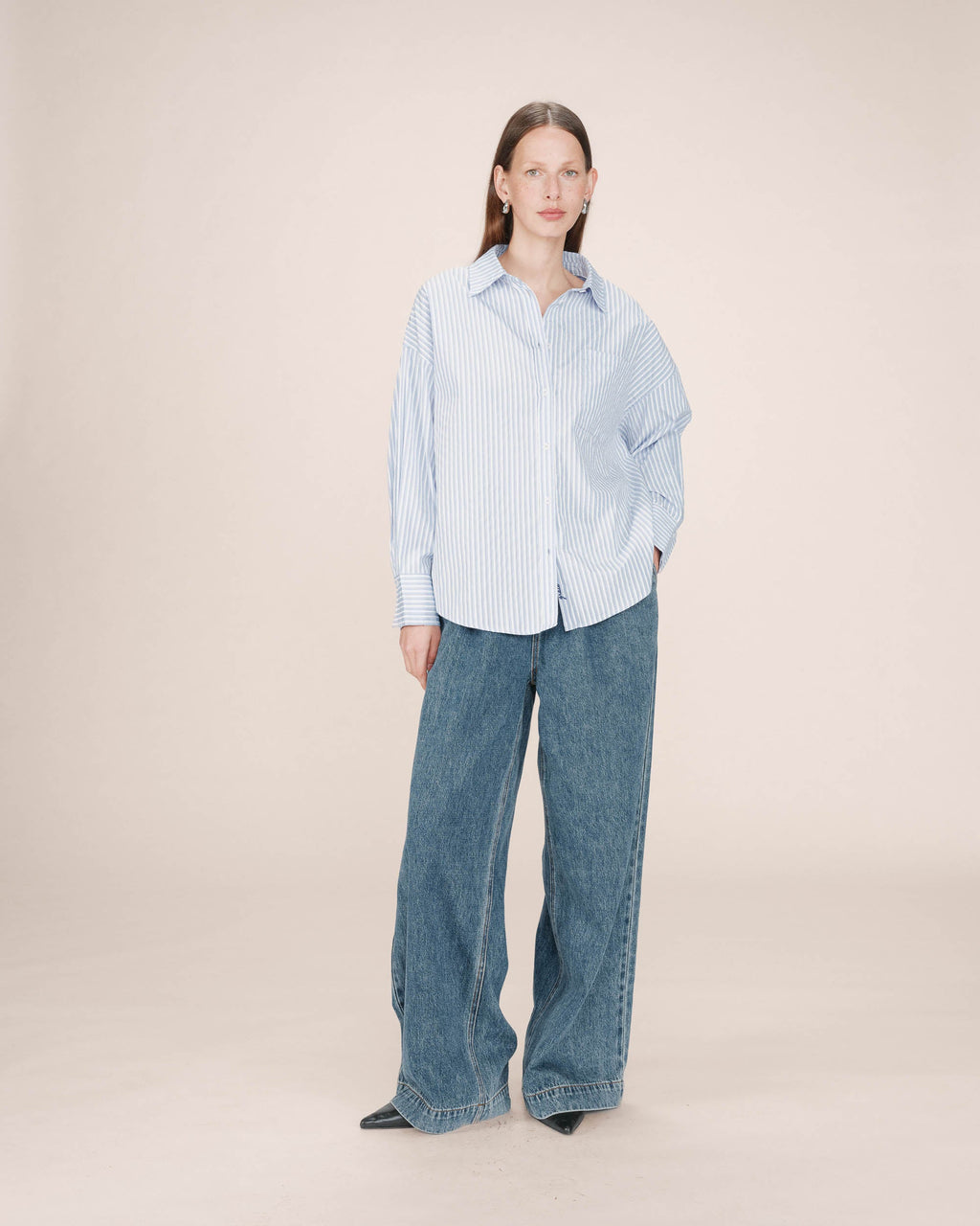 Chemise A Rayures Bleuet Sully
