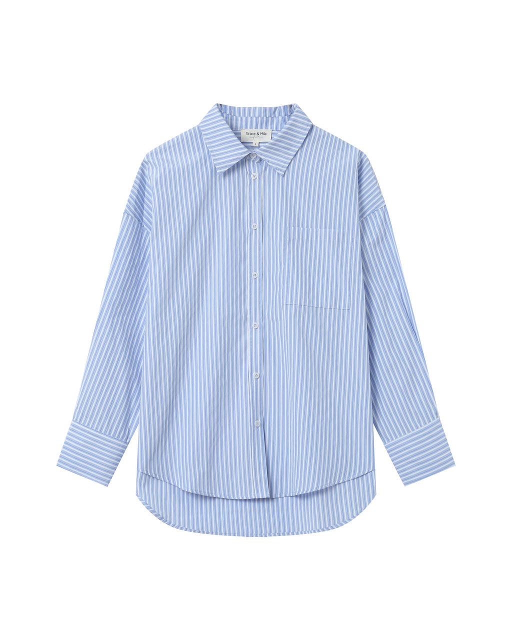 Chemise A Rayures Bleuet Sully