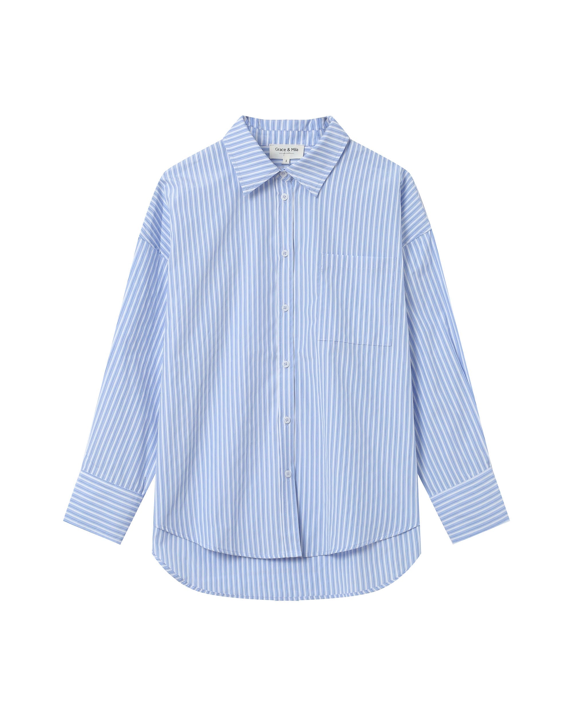 Chemise A Rayures Bleuet Sully