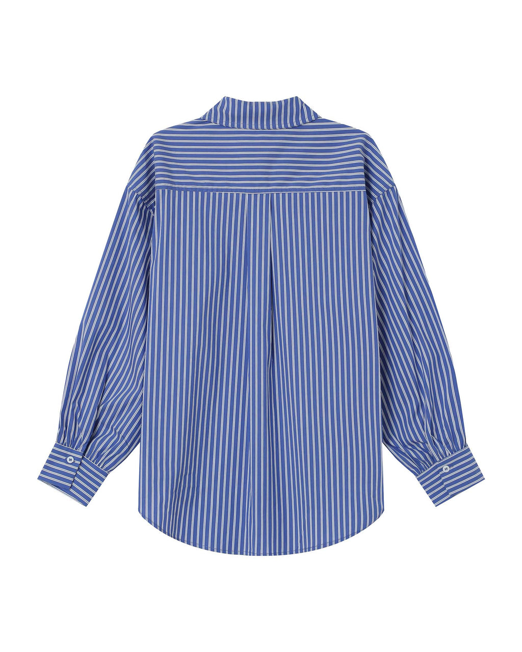 Chemise A Rayures Bleu Fossile Sorbet