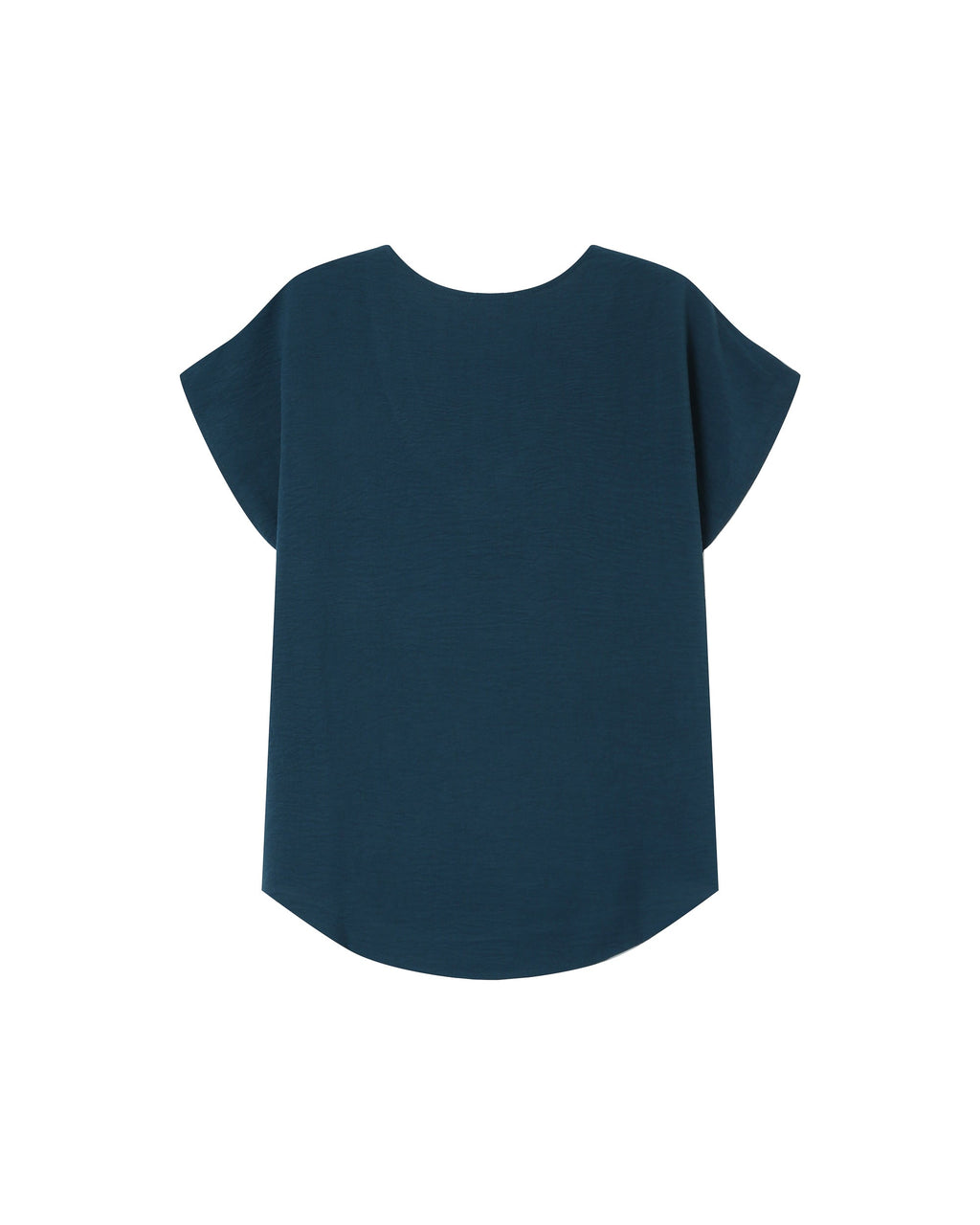 Fluid V-Neck Top Emerald Season
