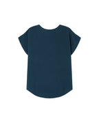 Fluid V-Neck Top Emerald Season