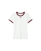 T-Shirt Monogramme G&M Brode Ecru Sany