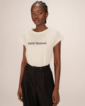 Beige Message T-Shirt Sorentino