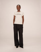 Beige Message T-Shirt Sorentino