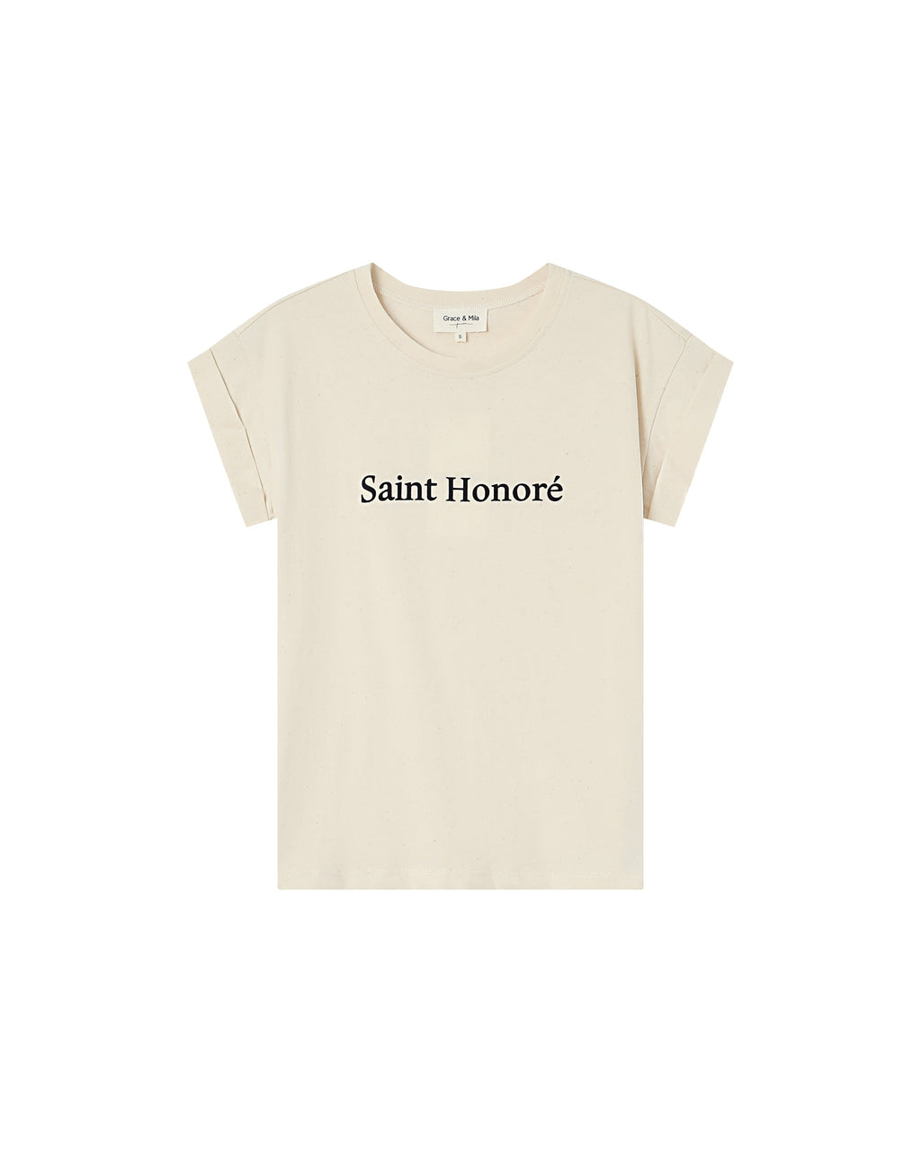 Beige Message T-Shirt Sorentino