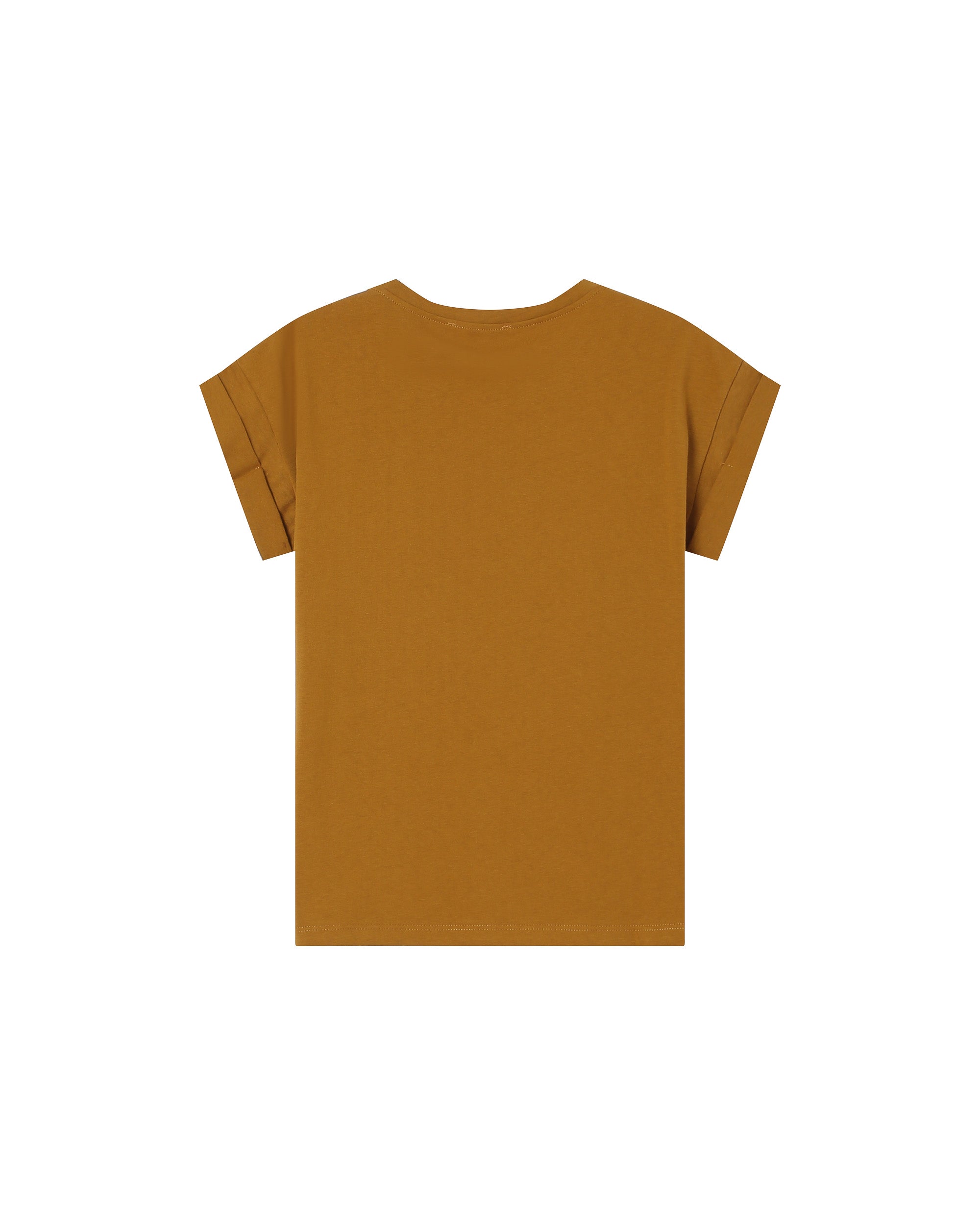 T-Shirt A Message Ocre Sorentino