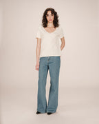 Samory Beige Message T-Shirt