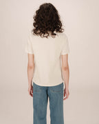 Samory Beige Message T-Shirt