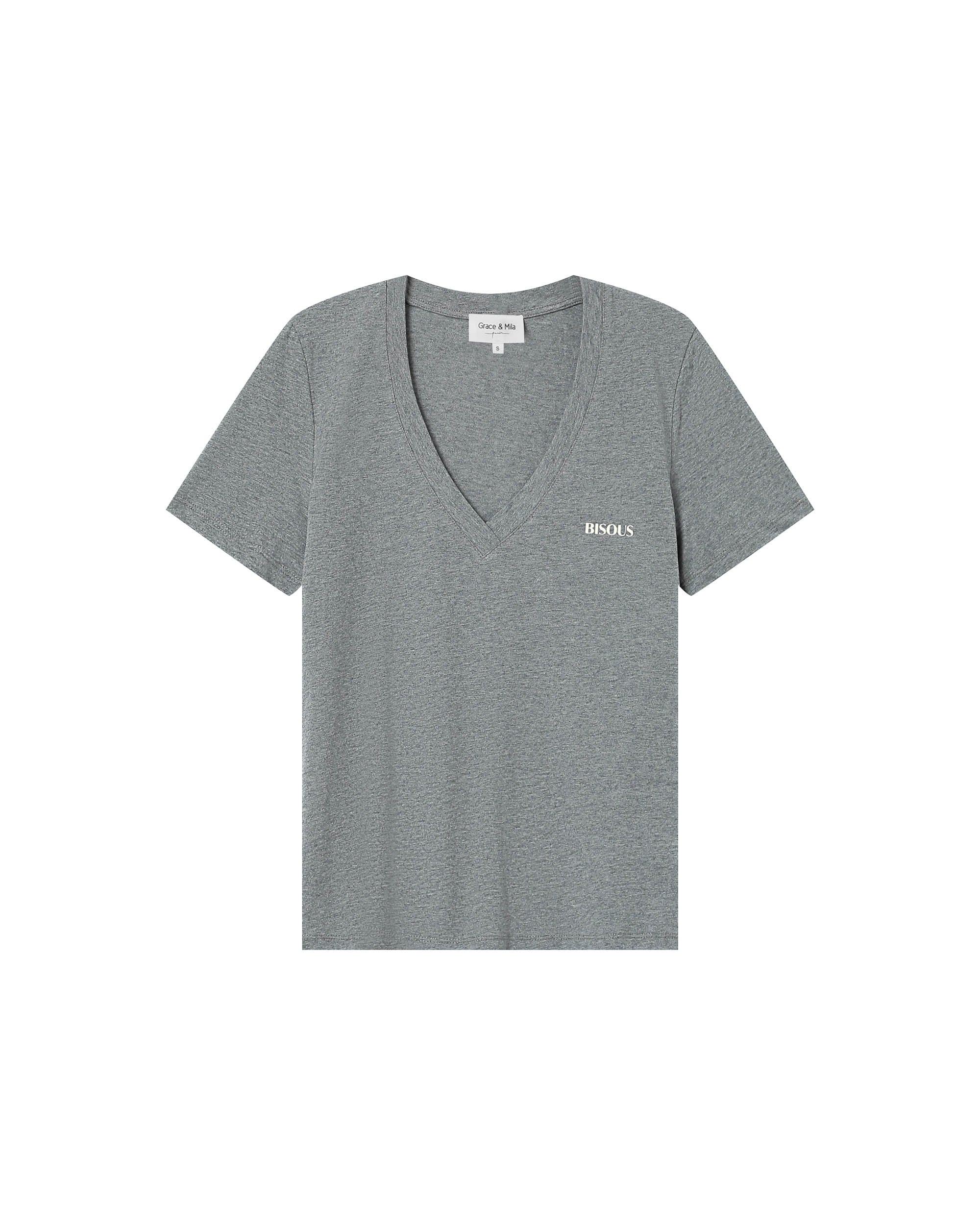 Samory Gray Message T-Shirt