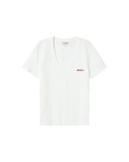 Ivory Slogan T-Shirt Samory