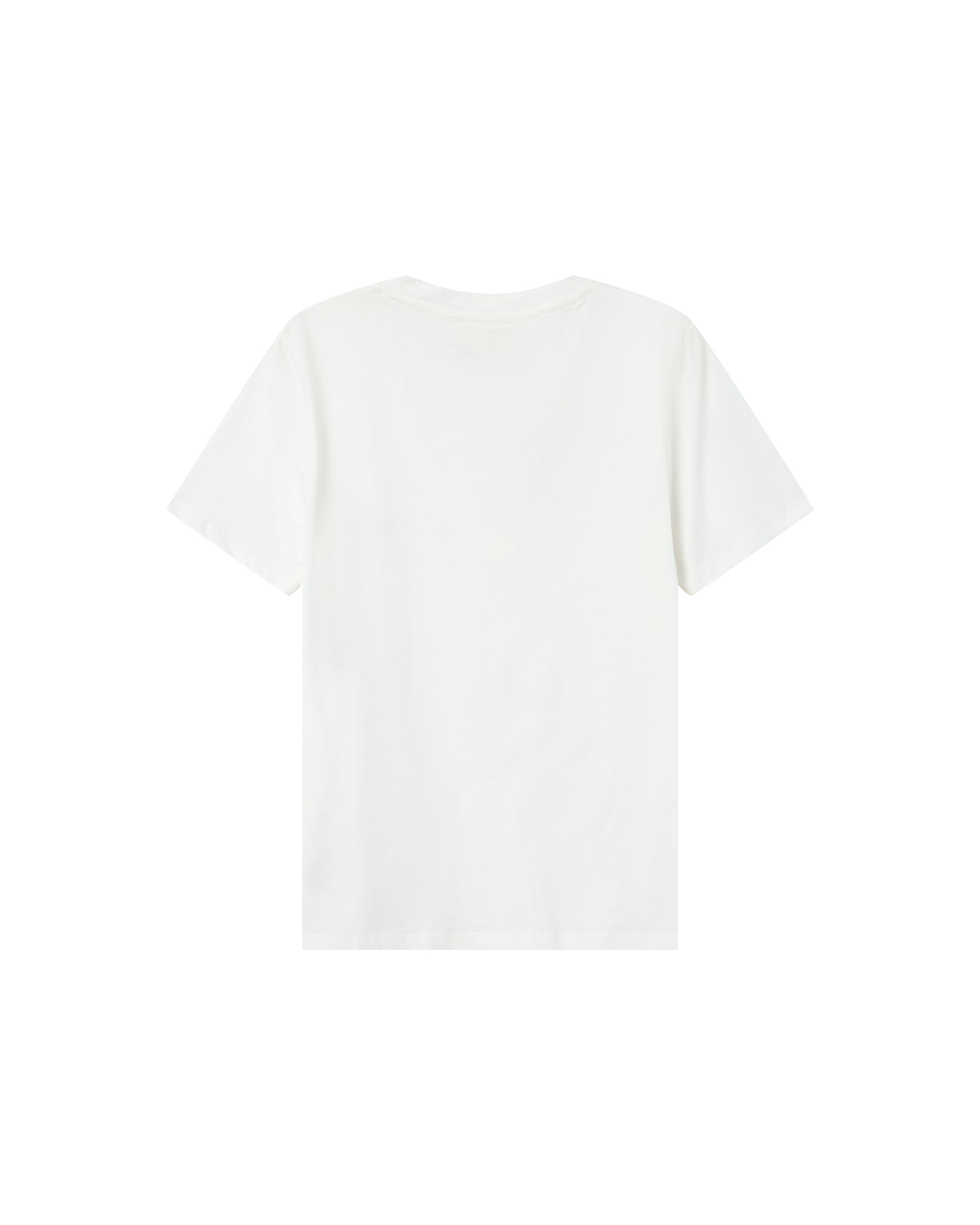Ivory Slogan T-Shirt Samory