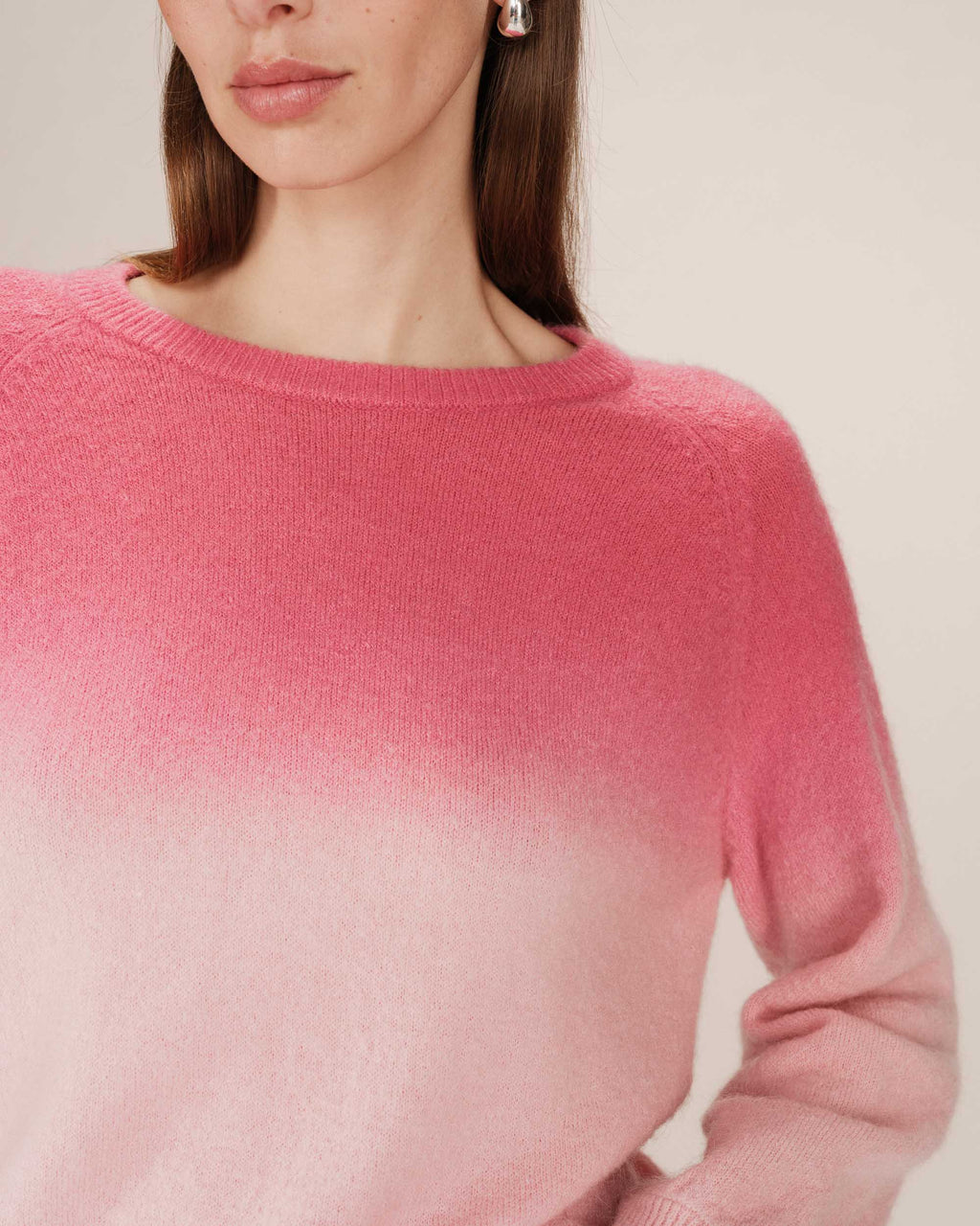 Crystal Pink Tie And Dye Jumper Sacramento