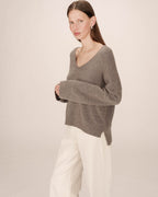 Pull Taupe Salvador